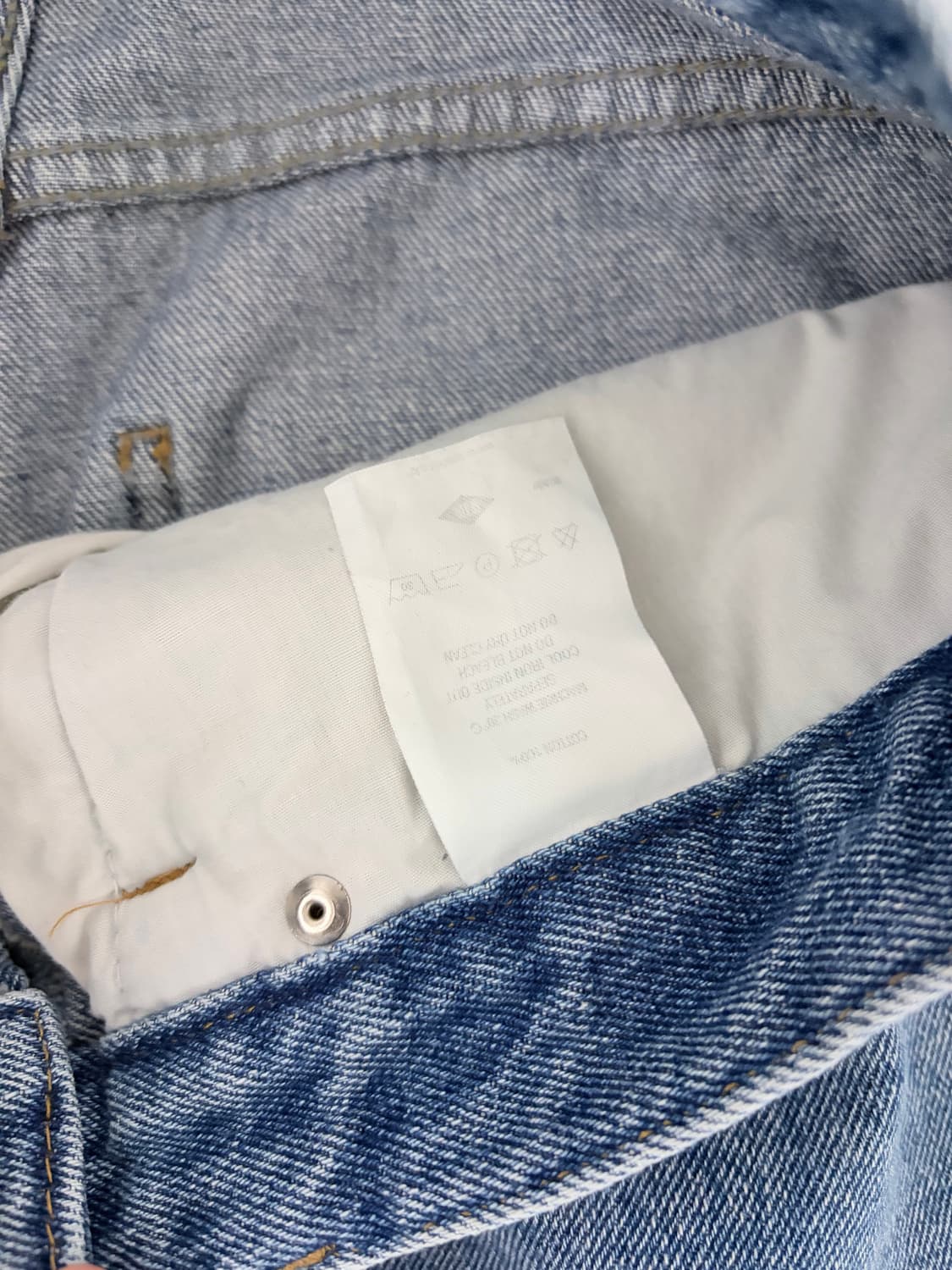 스웨이드 데님 버뮤다 팬츠 S 중청 상품이미지5