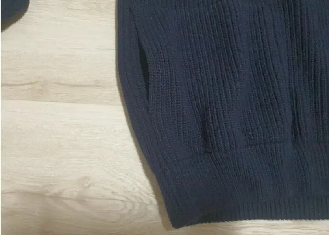 이태리 로베르토콜리나 하이넥 집업가디건 52사이즈 상품이미지7