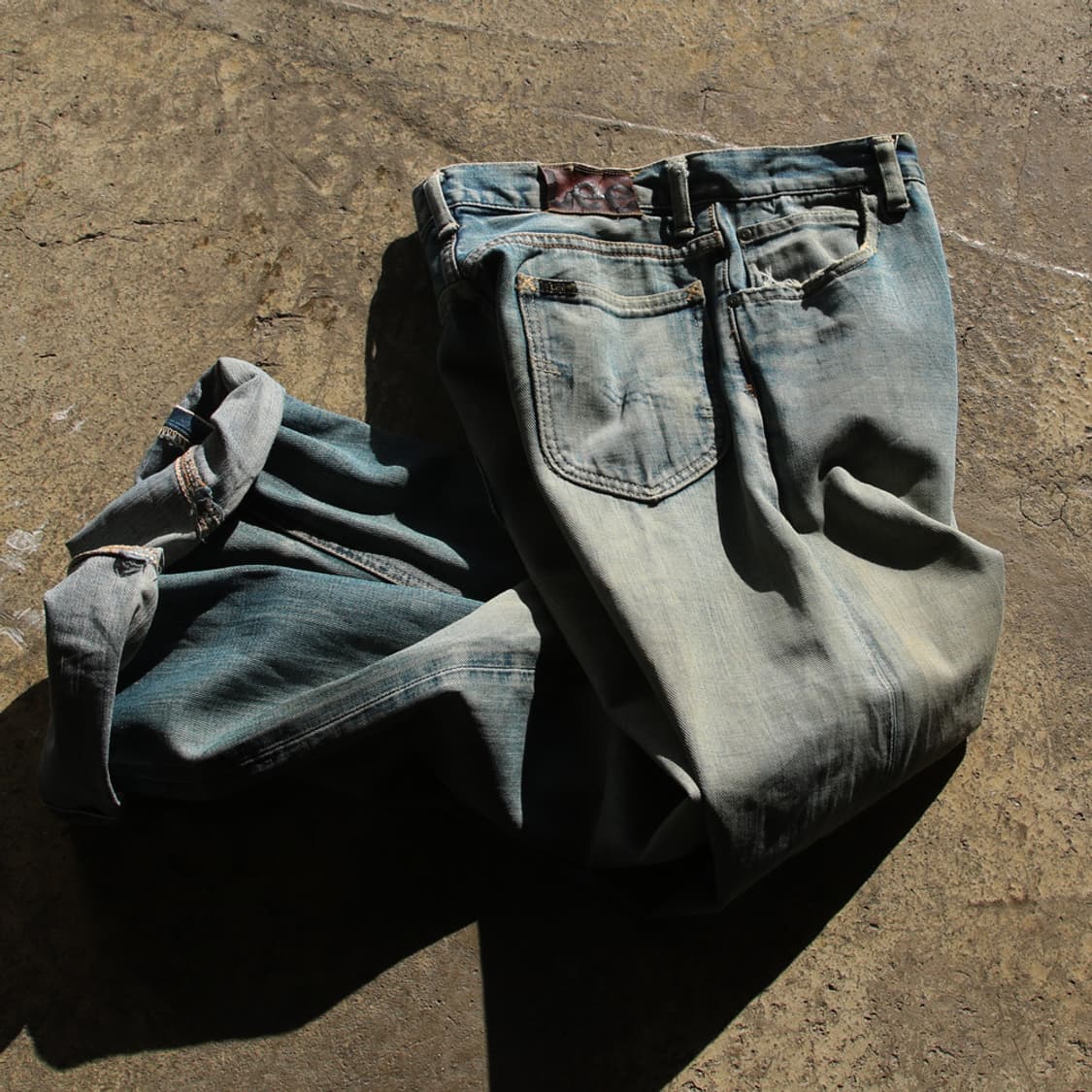 Lee RIDERS 셀비지 진 (여성용 28) 상품이미지1