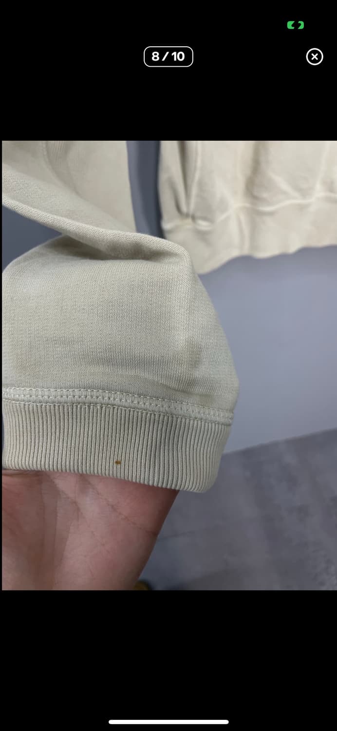 스톤아일랜드 와팬 패치 아이보리 맨투맨 A3317 상품이미지8