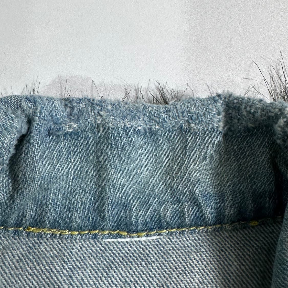 폴로 D&S 데님 퍼 베스트 상품이미지5