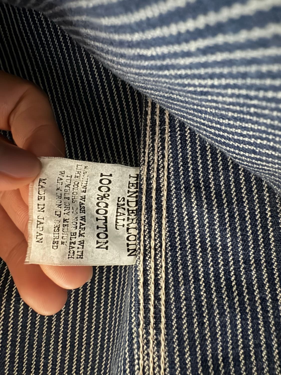 텐더로인tenderloin 데님 자켓 판매 합니다 상품이미지4