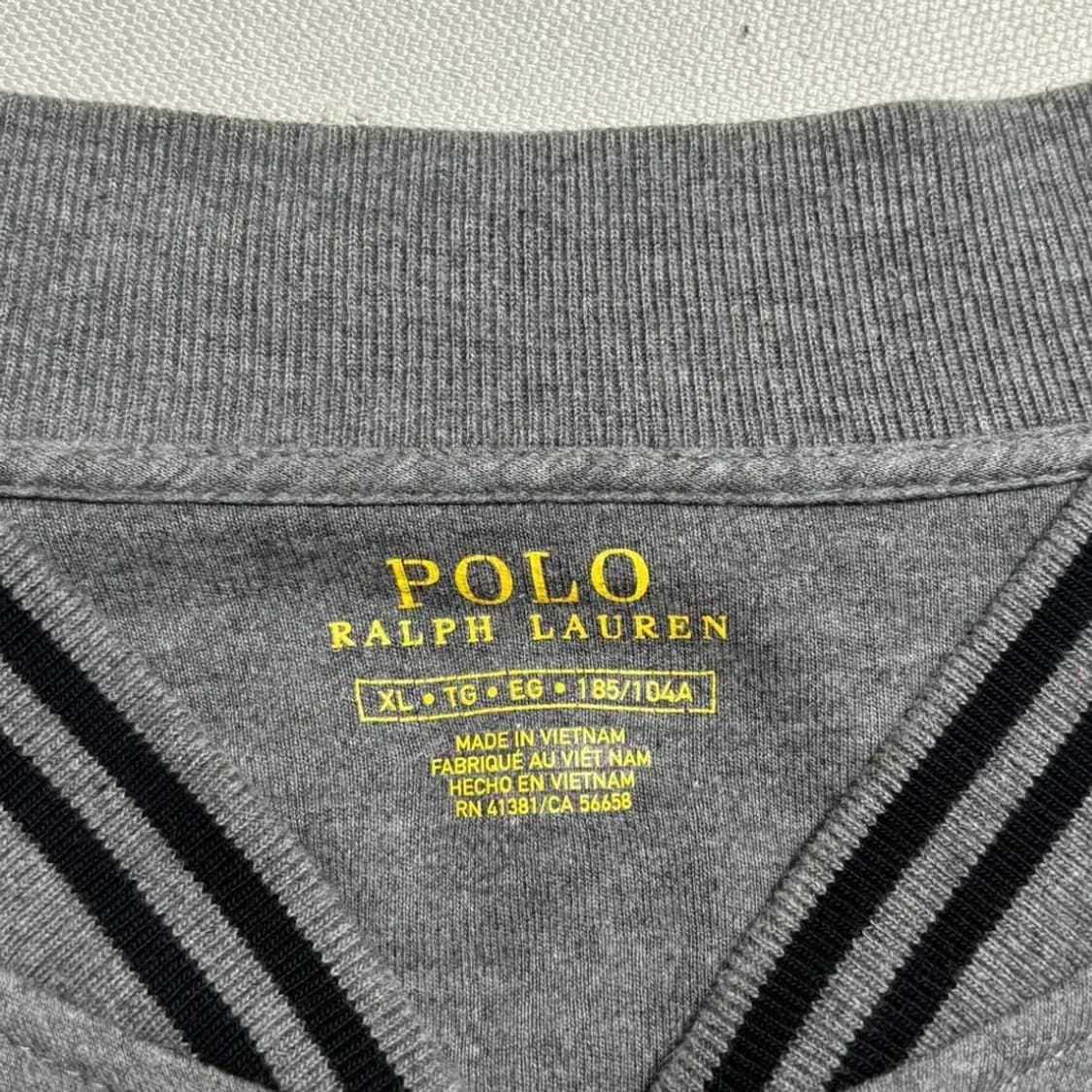 폴로랄프로렌 그레이 코튼 집업 자켓 상품이미지4