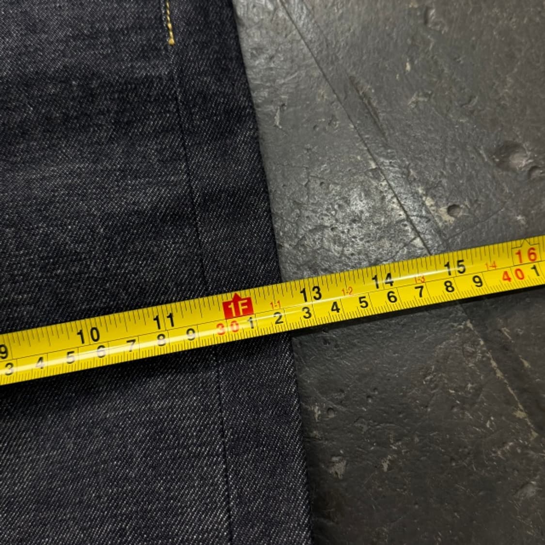 100 유니폼브릿지 셀비지 데님 새상품  상품이미지8