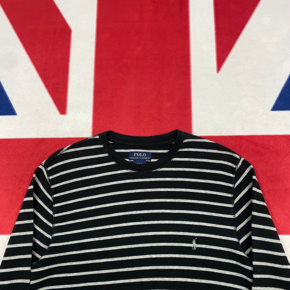 폴로 와플 롱슬리브 M  상품이미지3