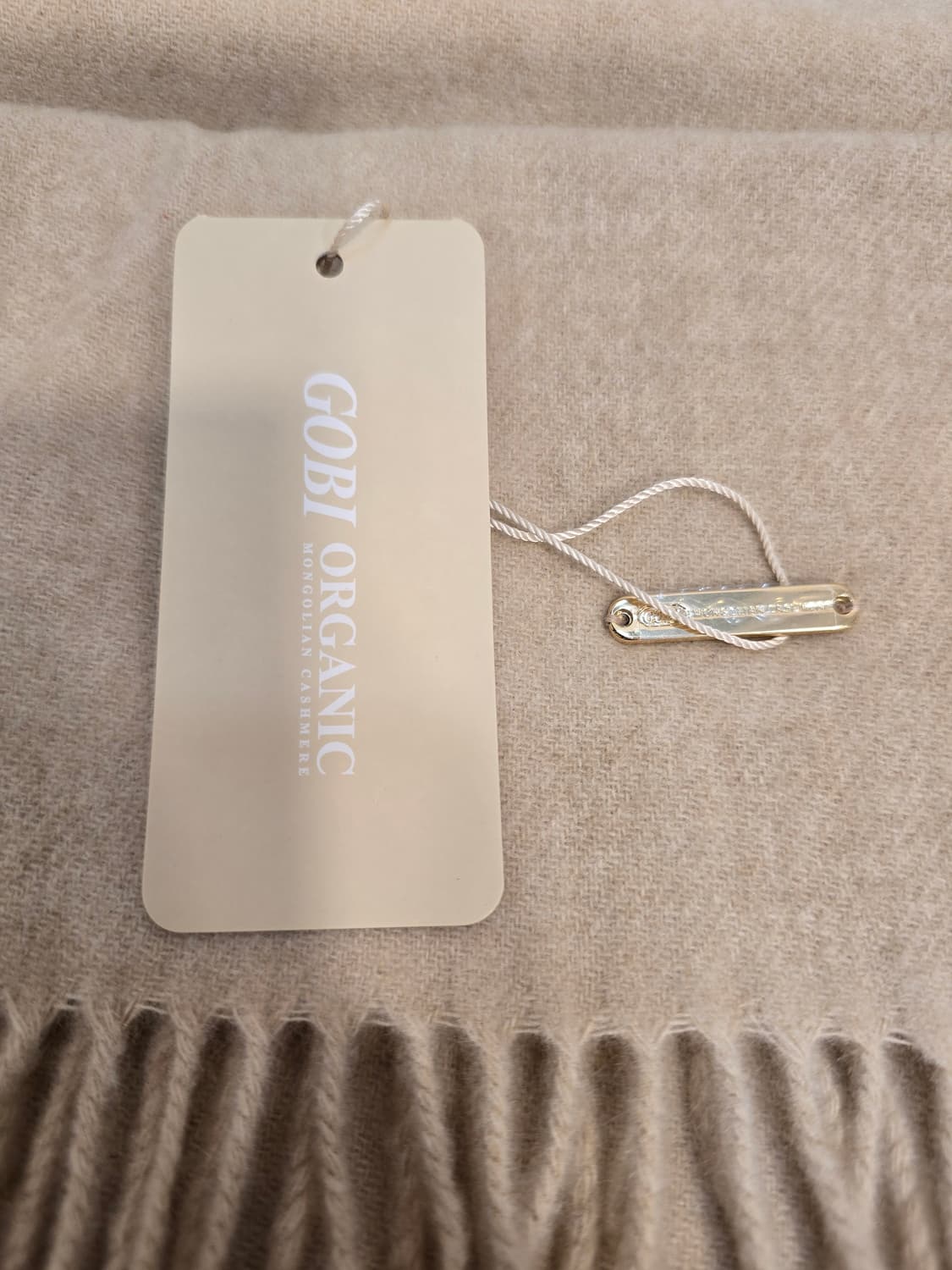 새상품) 고비 캐시미어 오가닉 목도리 상품이미지4