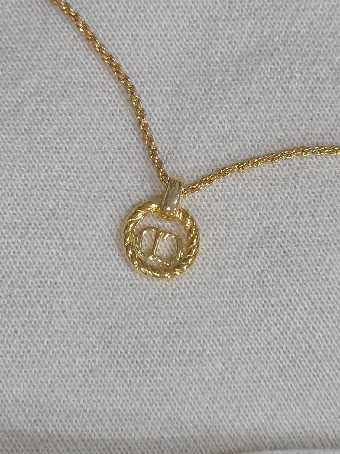 빈티지 디올 금장 목걸이 상품이미지6