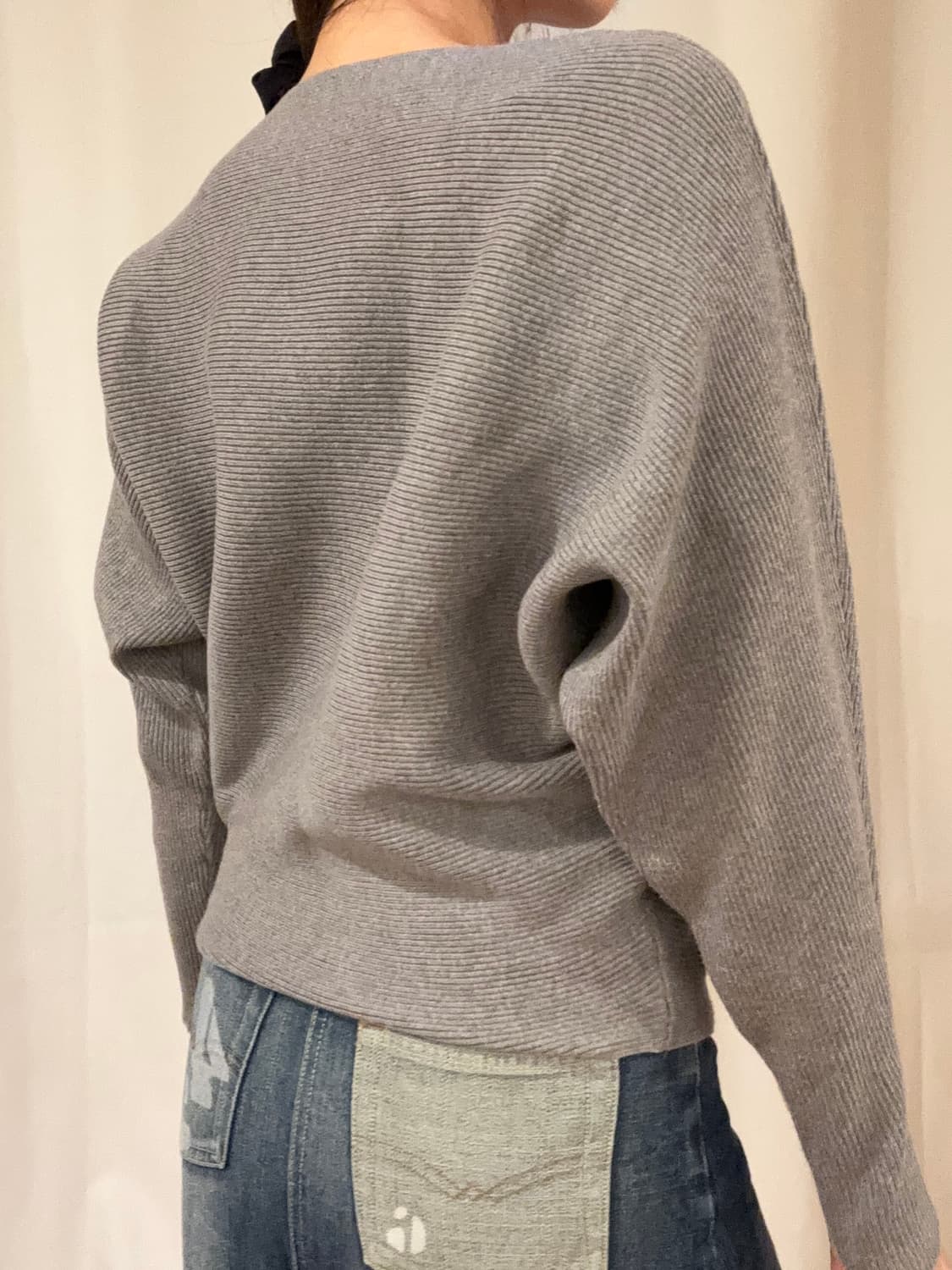 가오리핏 니트 상품이미지5