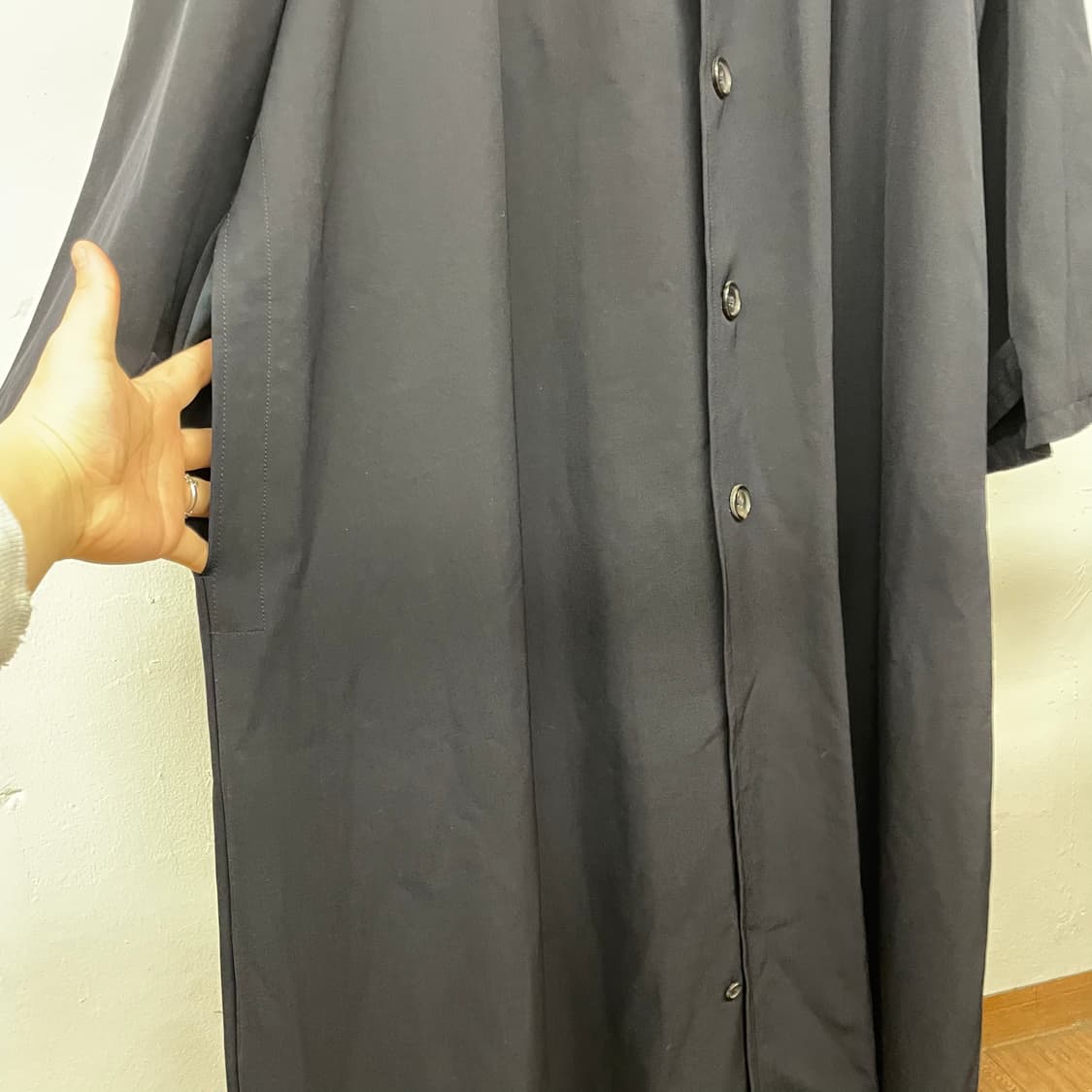 요지야마모토 푸르옴므 롱 코트 상품이미지4