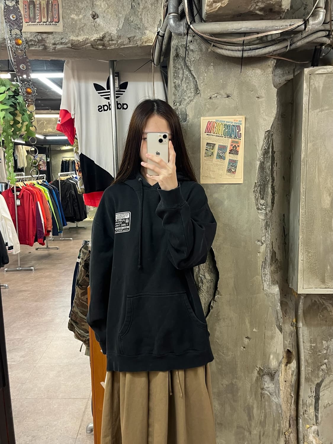 오베이 후드티 블랙 L #csz1494 상품이미지2