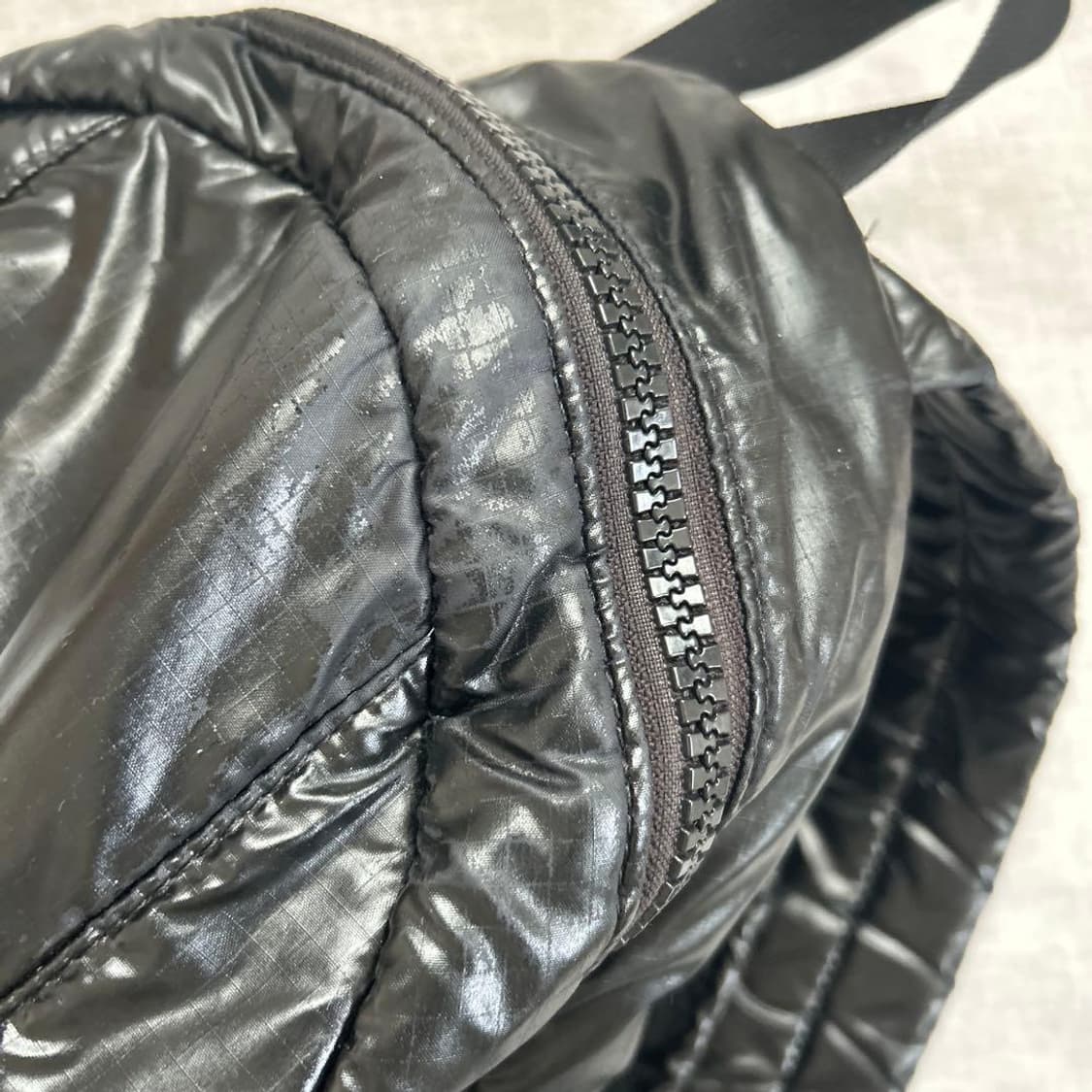 porter cire 백팩 유광 블랙 포터 럭색 상품이미지8