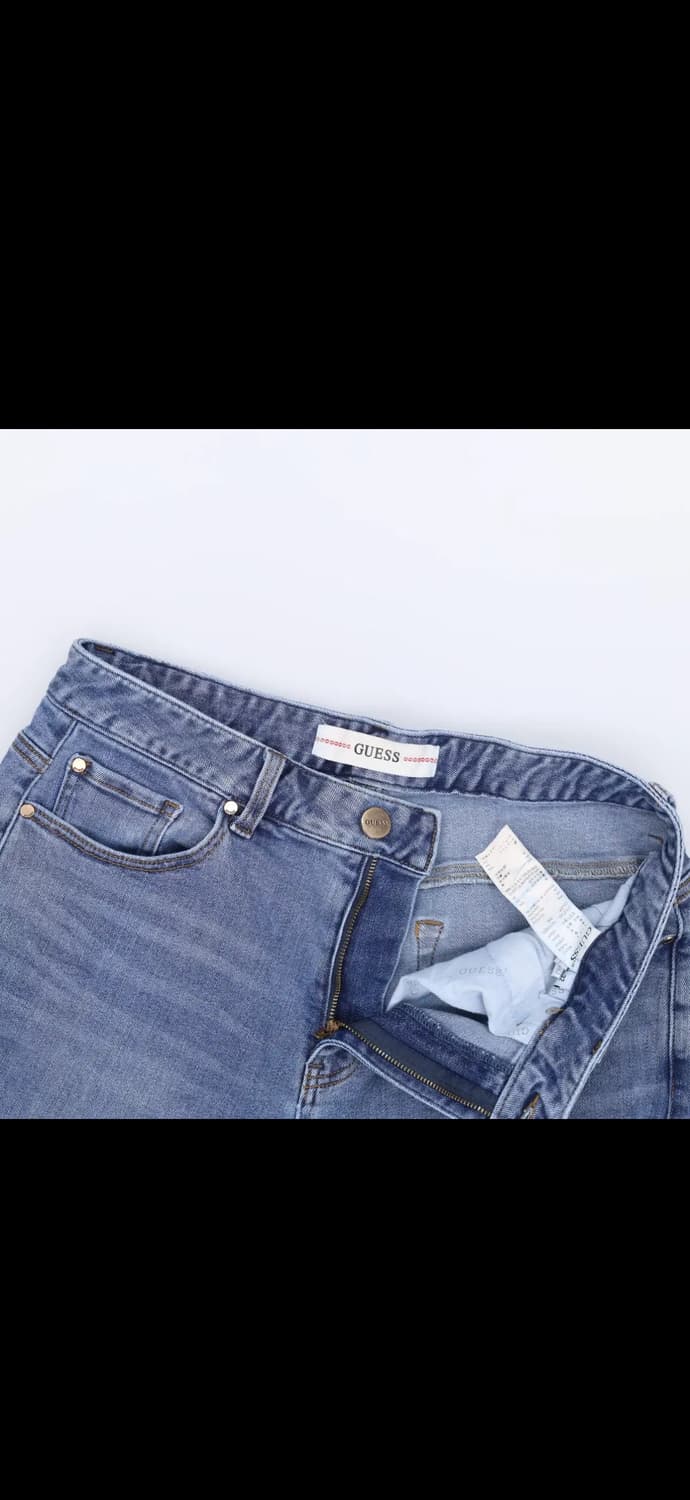 신형 게스 와이드 데님 팬츠 0108H2 상품이미지4