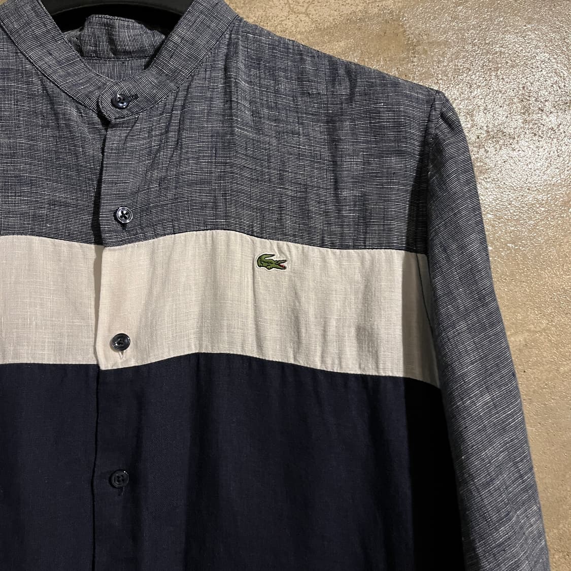 라코스테 린넨 헨리넥 셔츠 상품이미지2