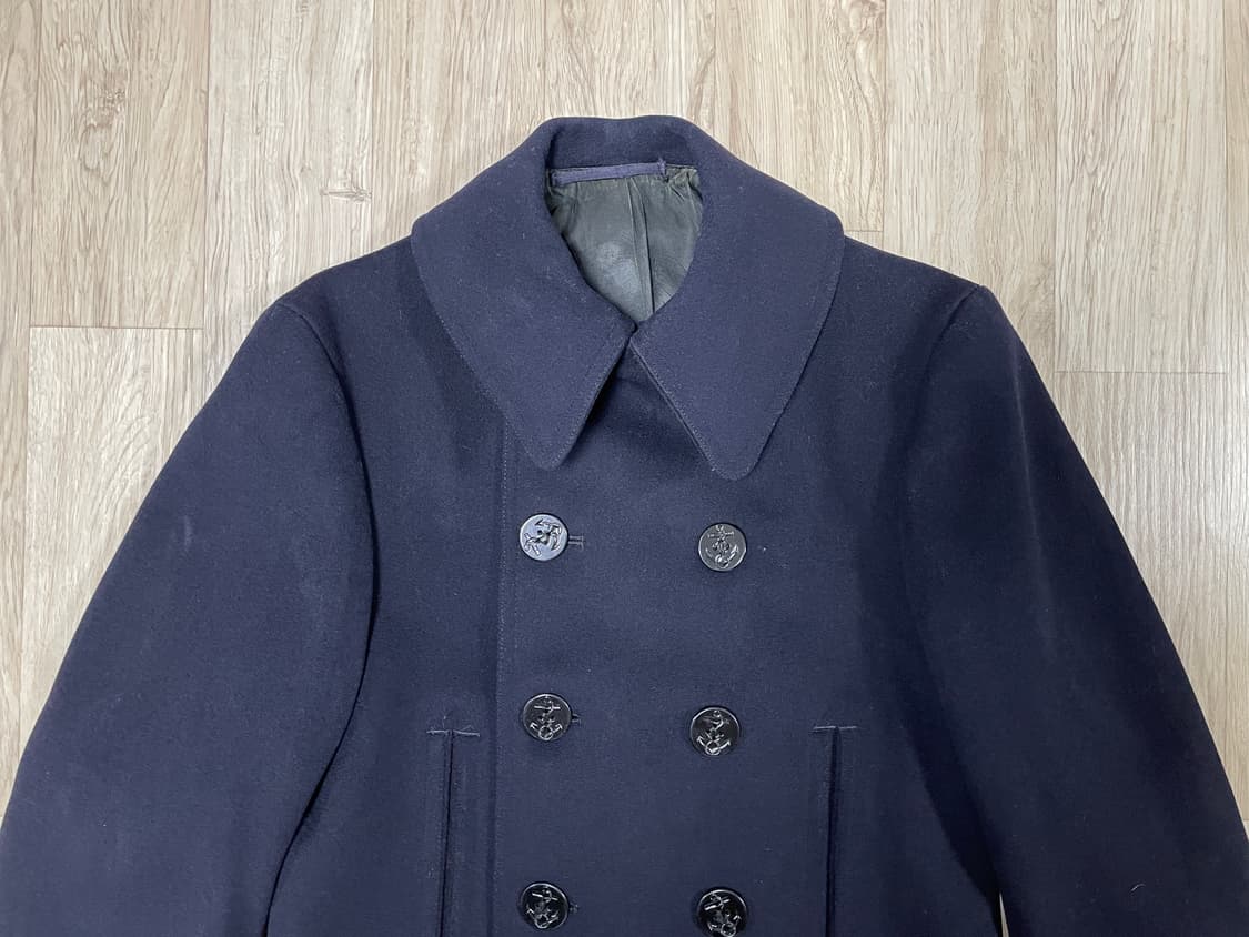 95) 40's 미군 10버튼 WW2 커지울 피코트(RRL&LVC&폴로) 상품이미지5