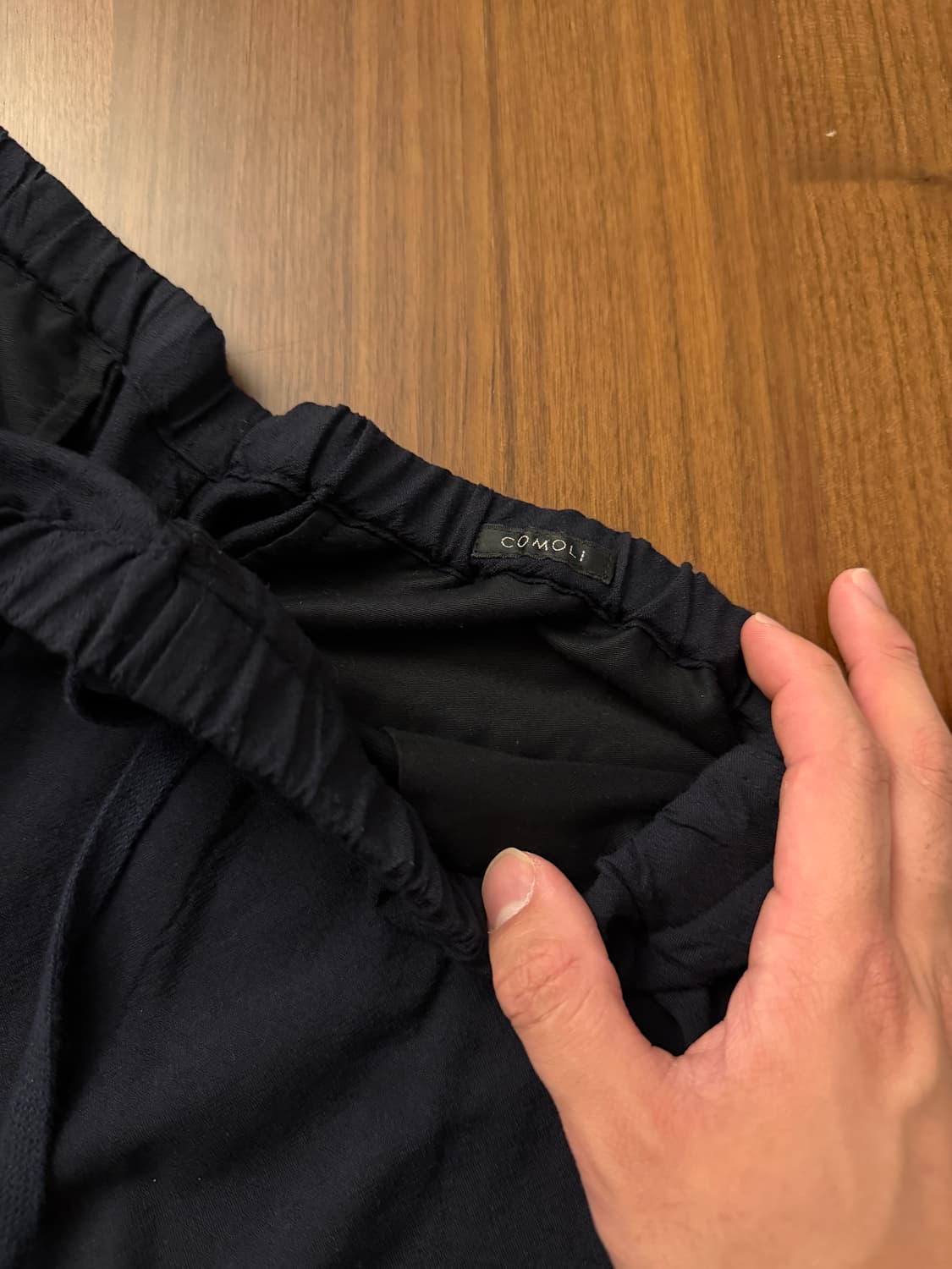 코모리 24SS 울 니턱 팬츠 상품이미지2