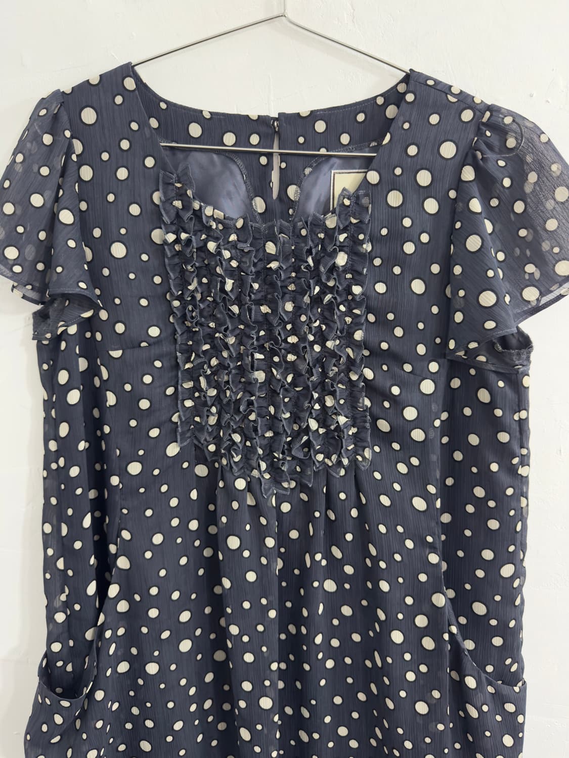 tiara dot frill onepiece 상품이미지3