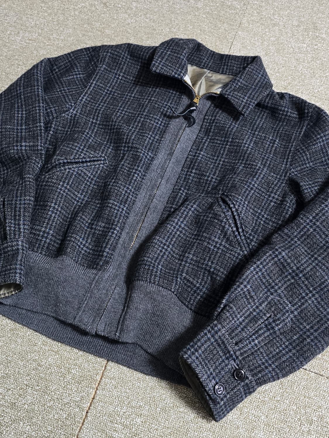 타임원클로딩 엣라코 울 스포츠자켓 38 엣라스트 부처프로덕츠 새제품 TI 상품이미지2