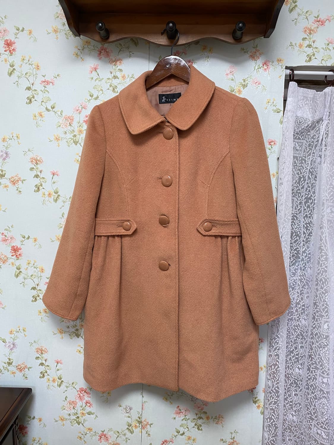 캬라멜 베이비돌 코트 상품이미지1