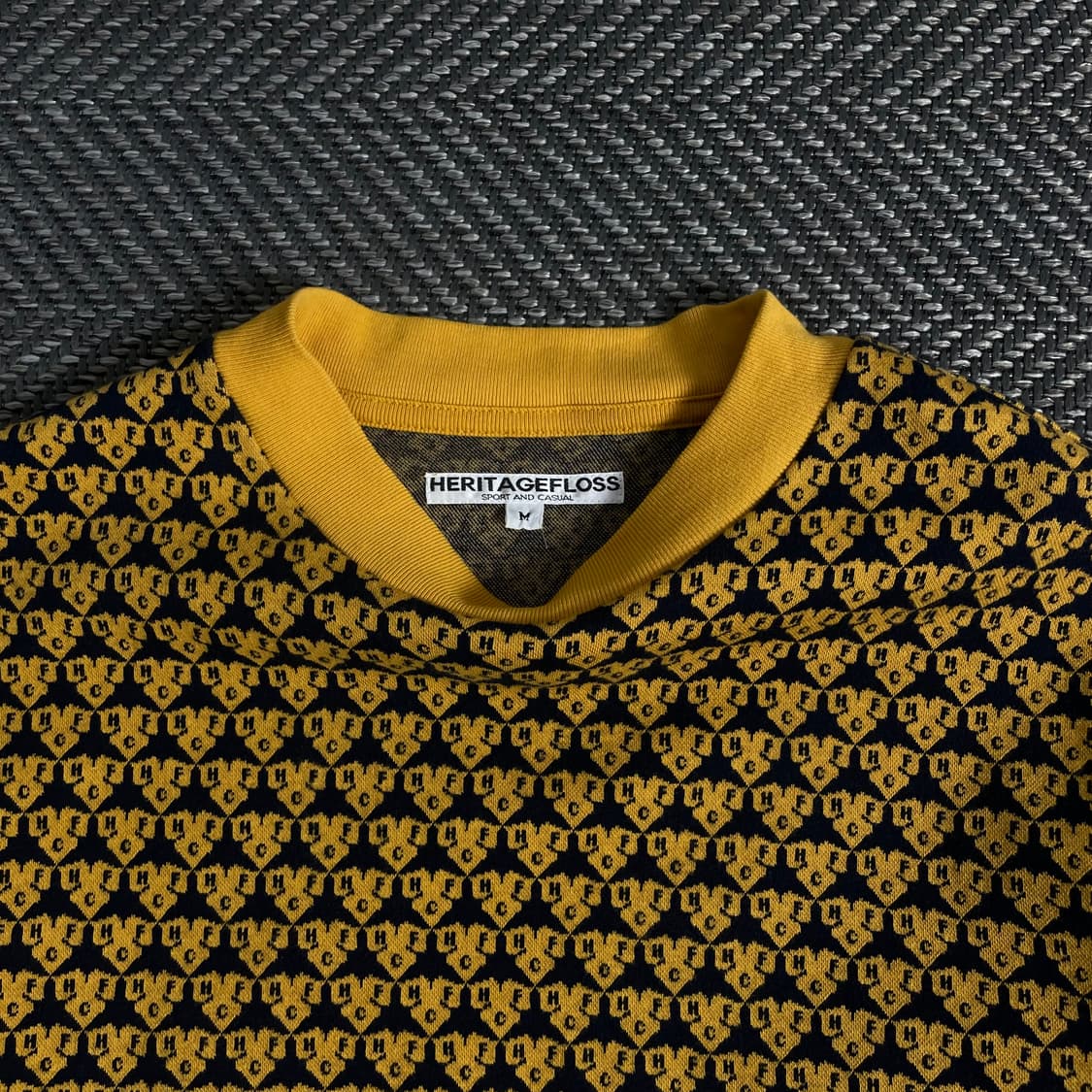 헤리티지플로스 모노그램 패턴 스웨터y 3444 상품이미지5