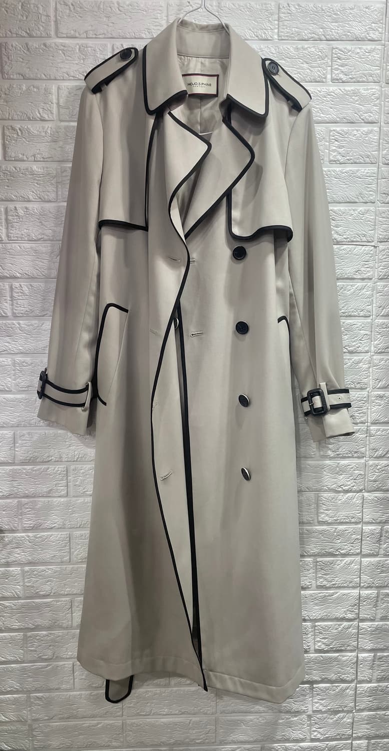 모조에스핀 트렌치코트:) 정가 99만원 (윤세아착용) 하객룩오피스룩출근룩 상품이미지7