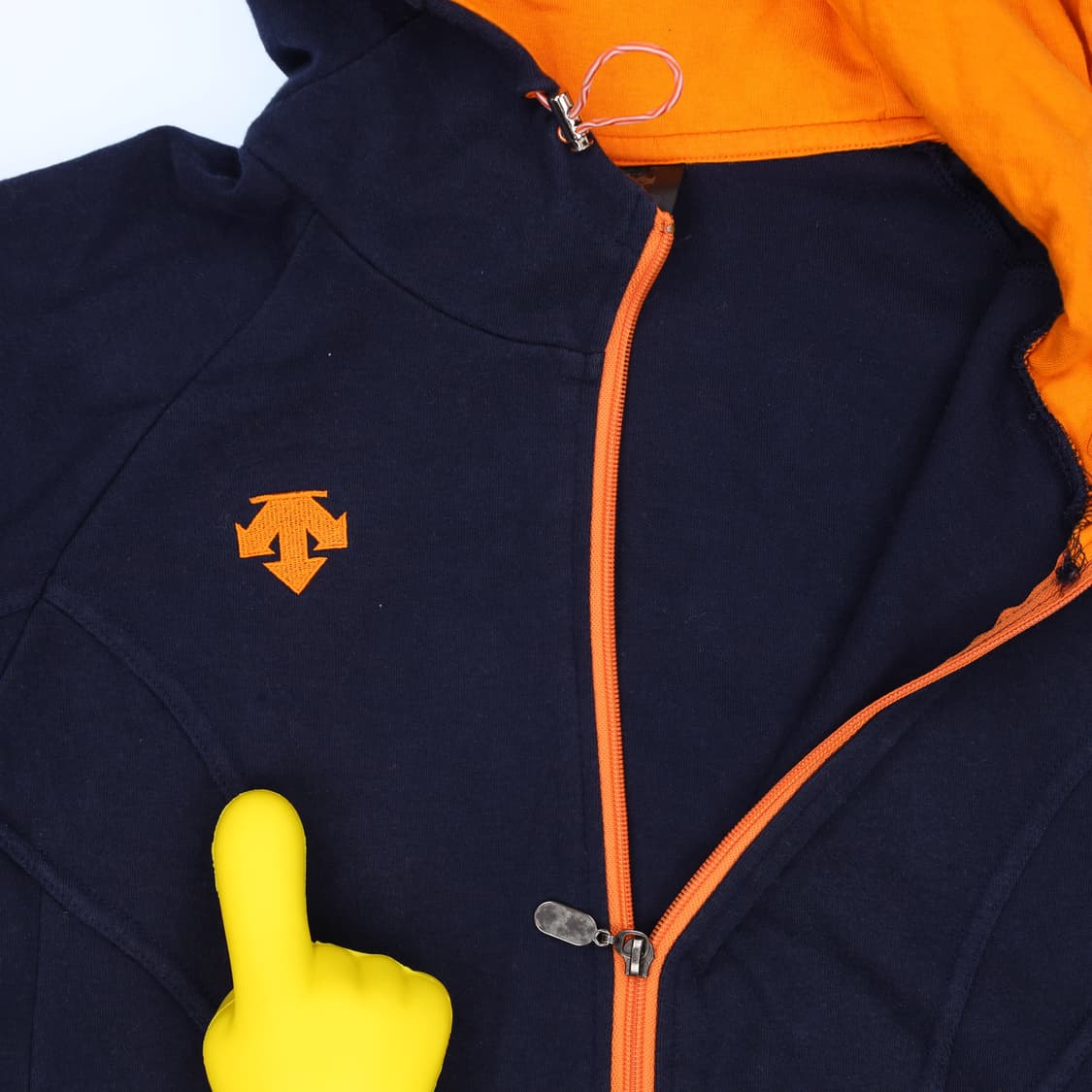 [M] 데상트 배색 후드집업 자켓 1212H1 상품이미지4