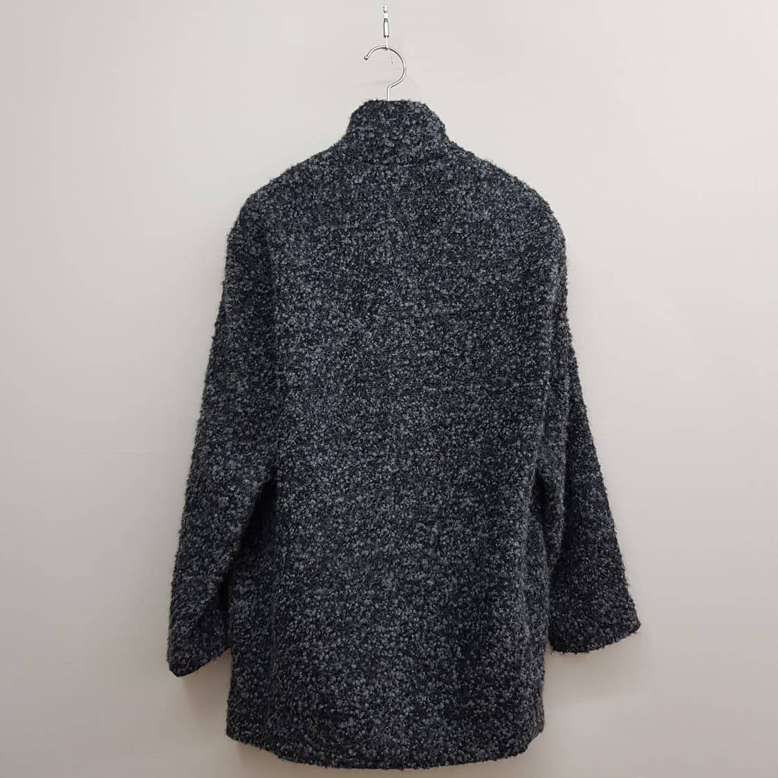 IRO 알파카 울 블렌드 부클 텍스처 하프 코트 34사이즈 상품이미지4