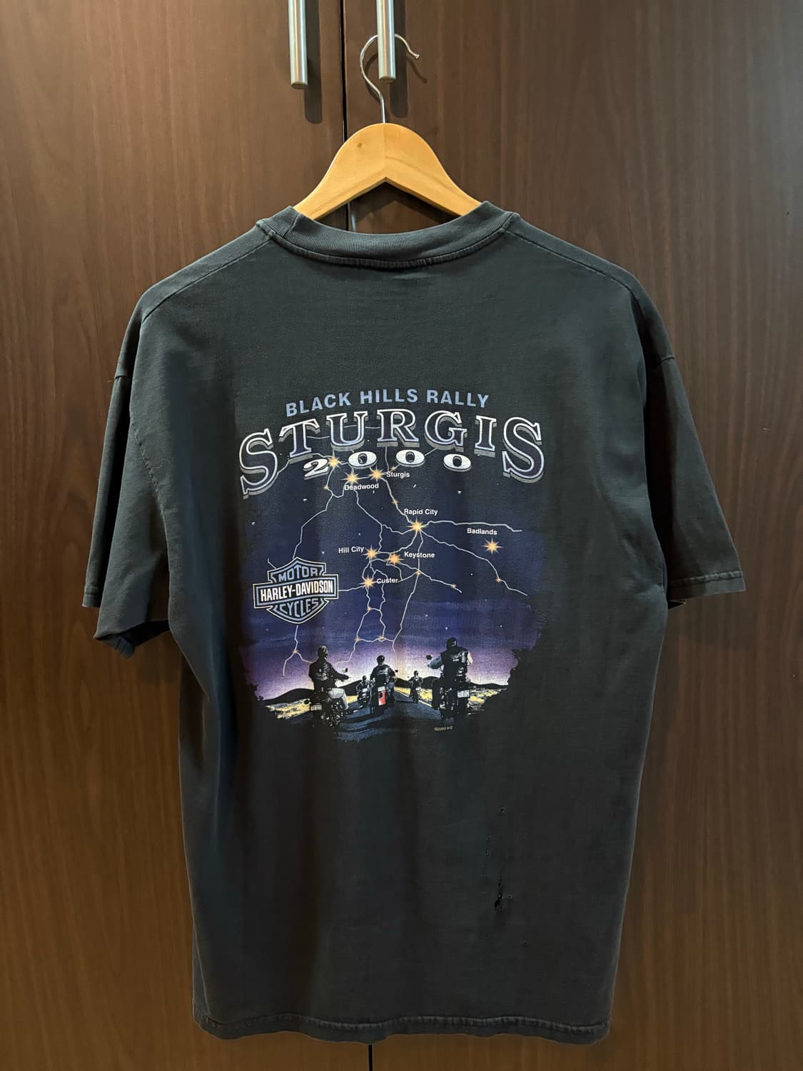 [L] 빈티지 할리데이비슨 sturgis 반팔 상품이미지8