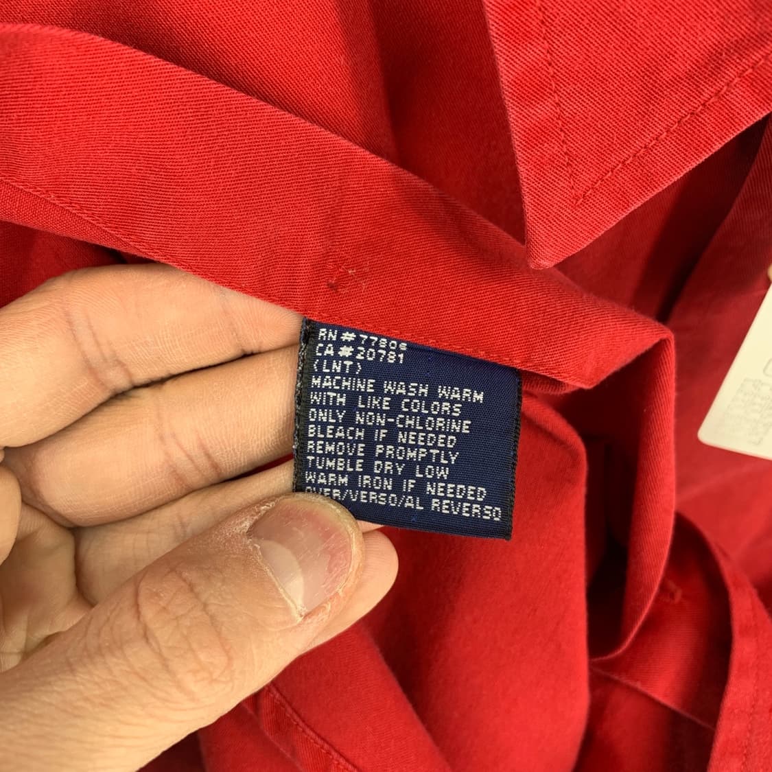 타미힐피거 월계수로고 긴팔셔츠 상품이미지6