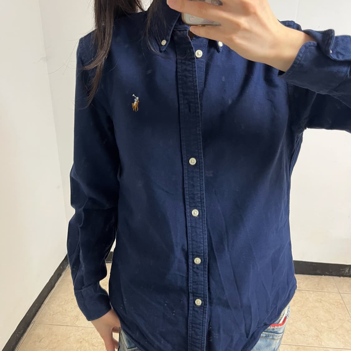 Polo Ralph Lauren Navy Shirt 상품이미지3