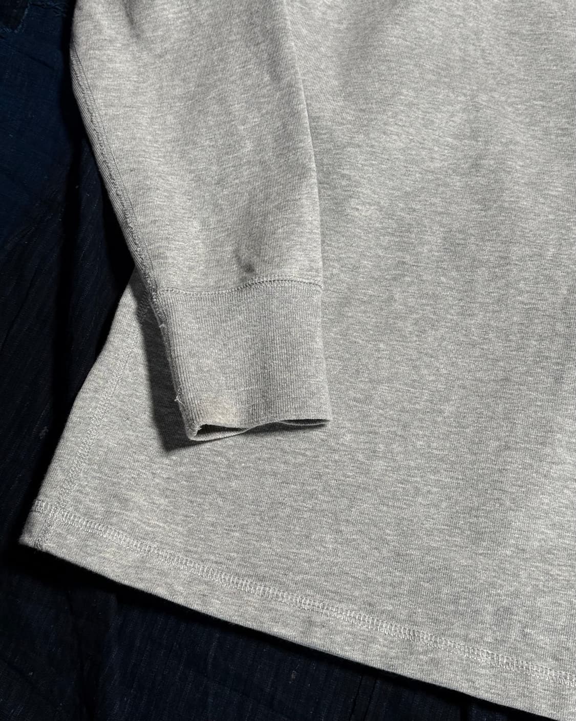 브론슨 빈티지 롱슬리브 헨리셔츠 XL 상품이미지3