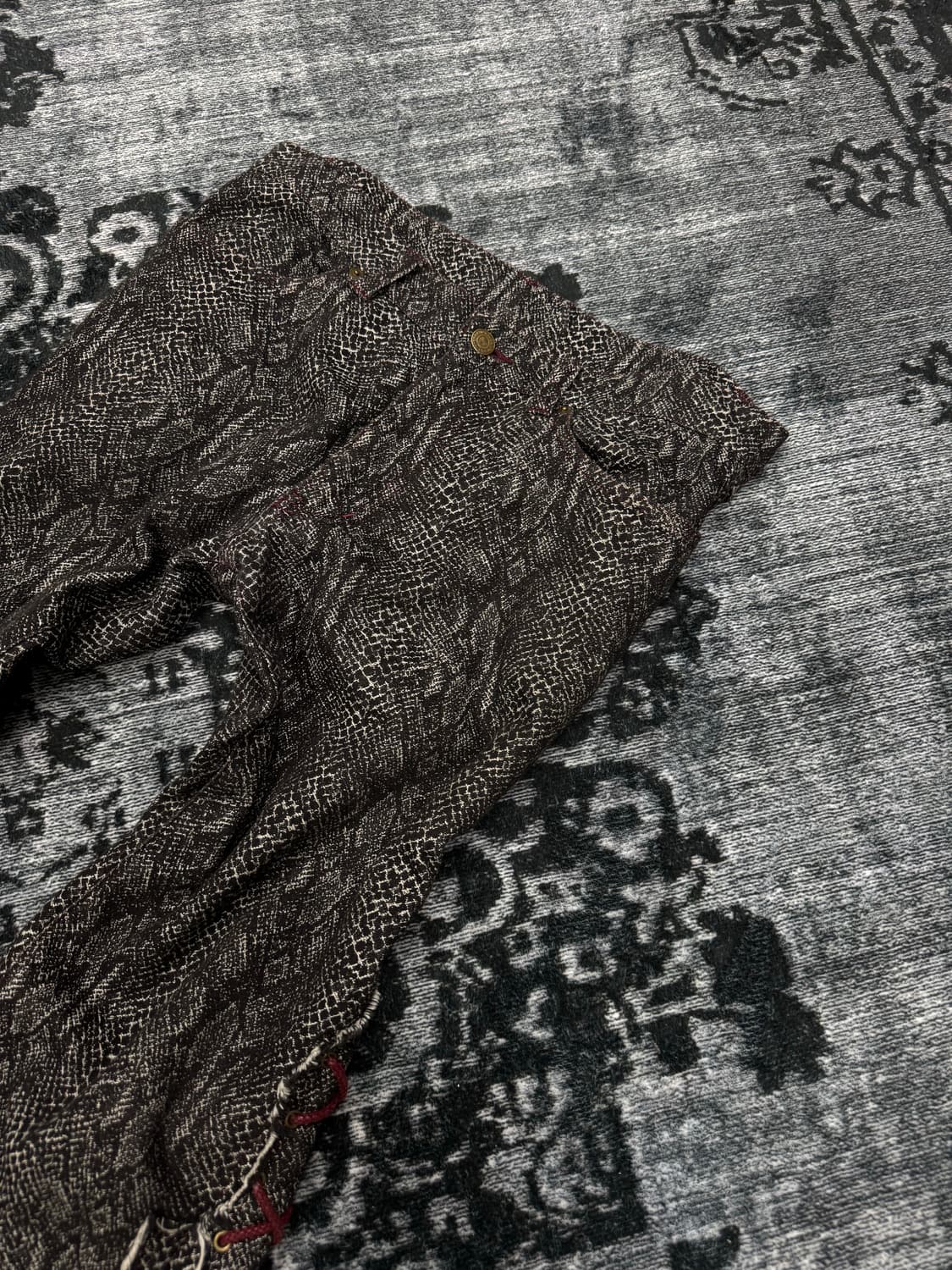 Tornado mart 00s archive python lace up  상품이미지5