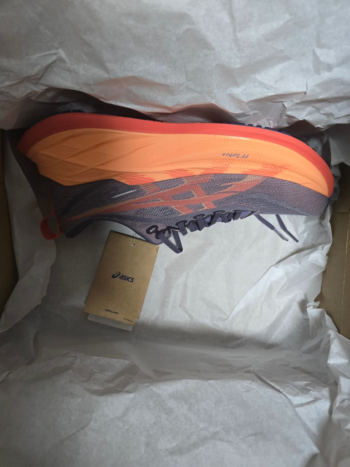 아식스 슈퍼블라스트 2 그레이쉬 퍼플 코랄 260 새제품 상품이미지2