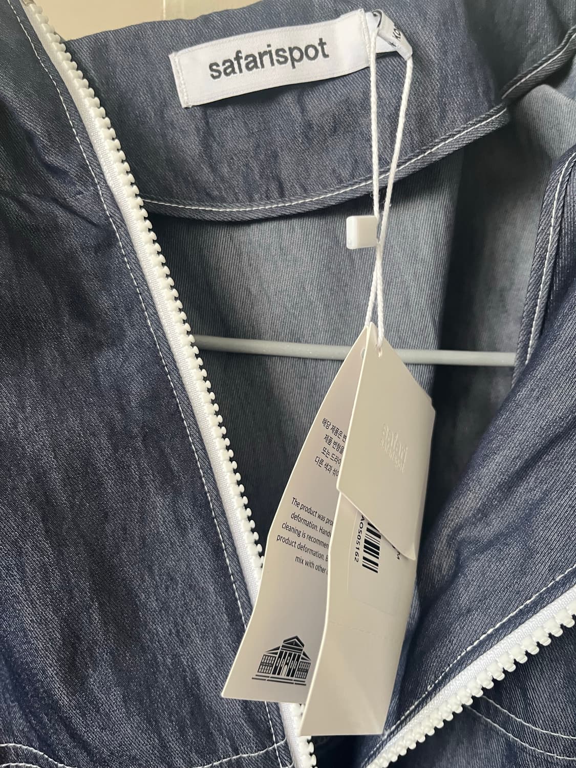 사파리스팟 데님 바람막이 윈드브레이커 상품이미지5