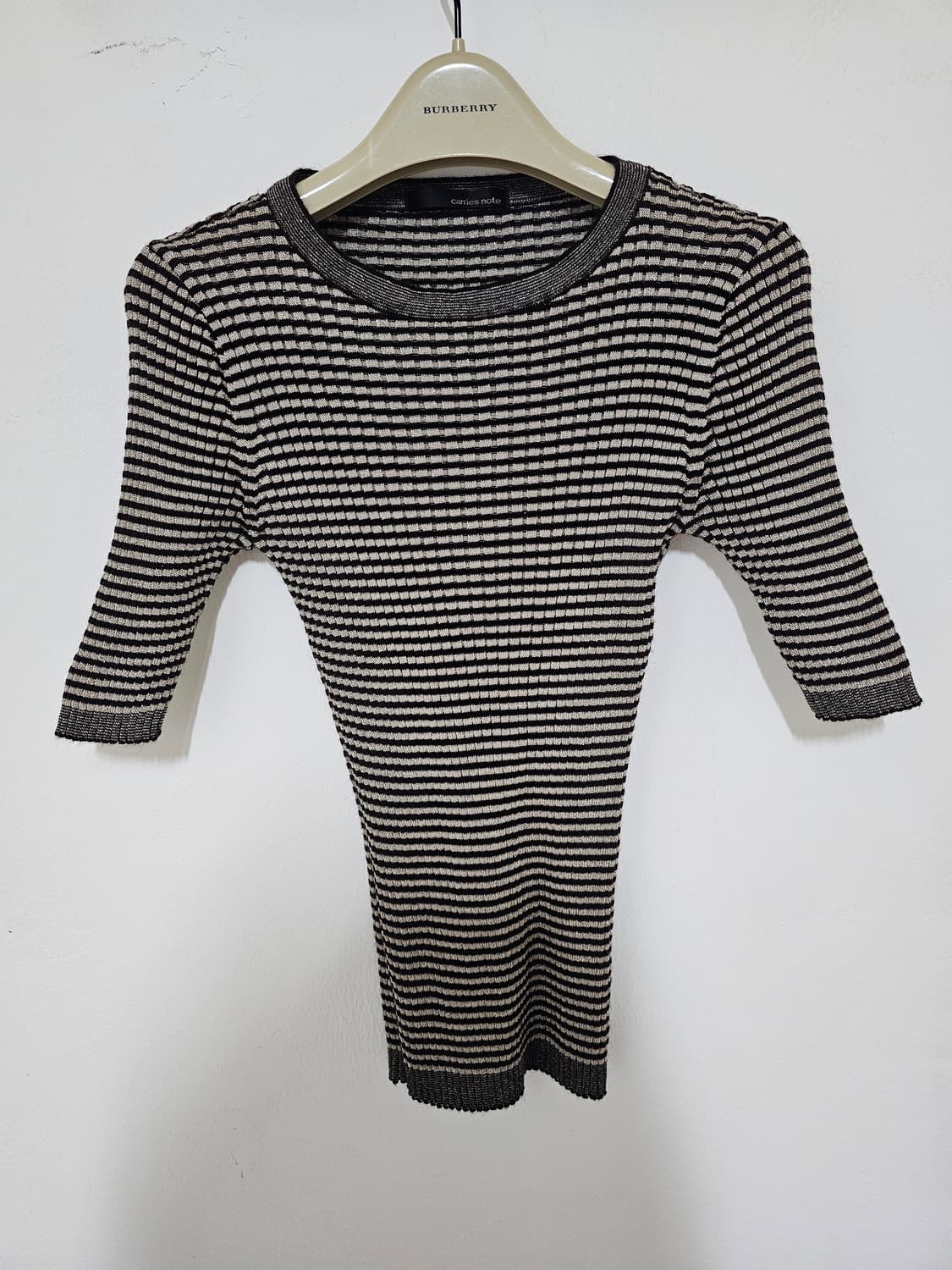 캐스트노트 블랙 실버 메탈 쿨 5부니트  55.  세탁완료 상품이미지1