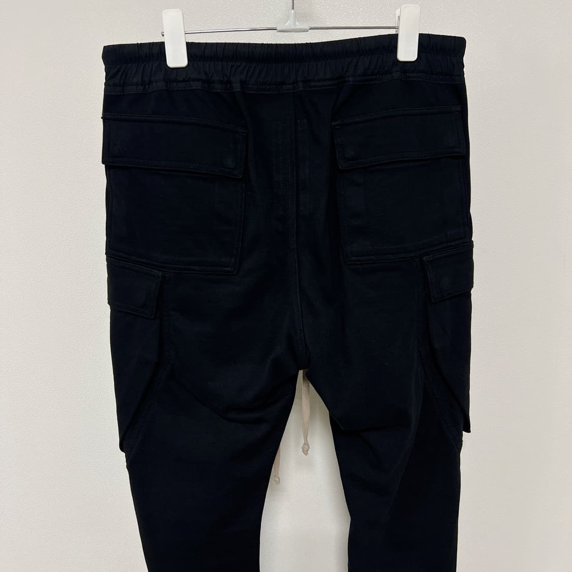 릭오웬스 19SS "BABEL" 카고 조거 팬츠 블랙 상품이미지6