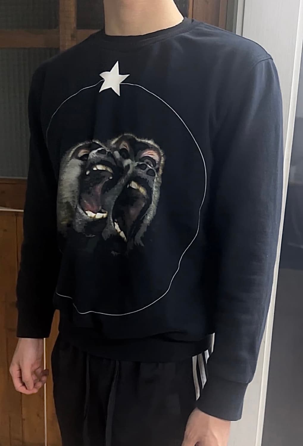 Givenchy 16aw two monkey sweat shirt M 상품이미지1