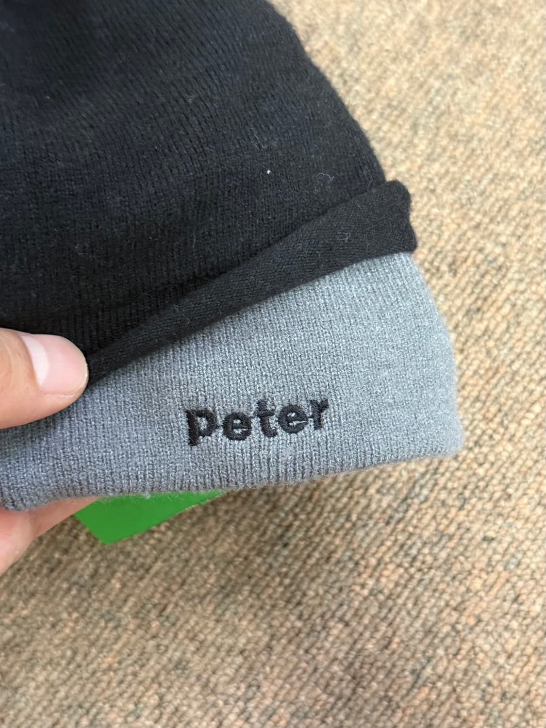 마이네임이즈피터 레이어드 비니 상품이미지1