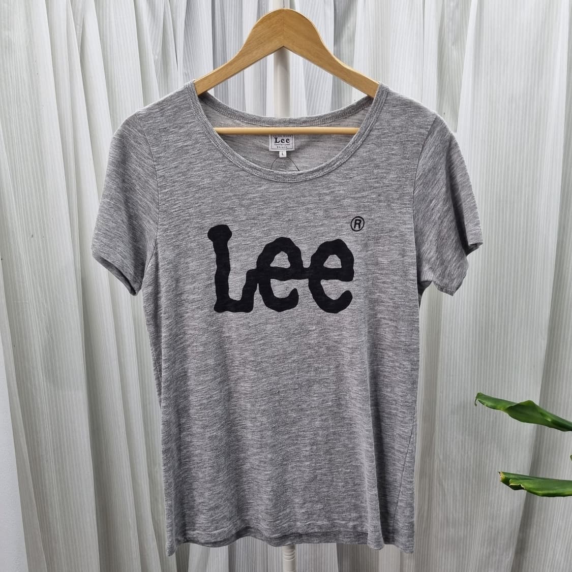 리 Lee 로고 프린트 보카시 반팔 티셔츠 2119 상품이미지1