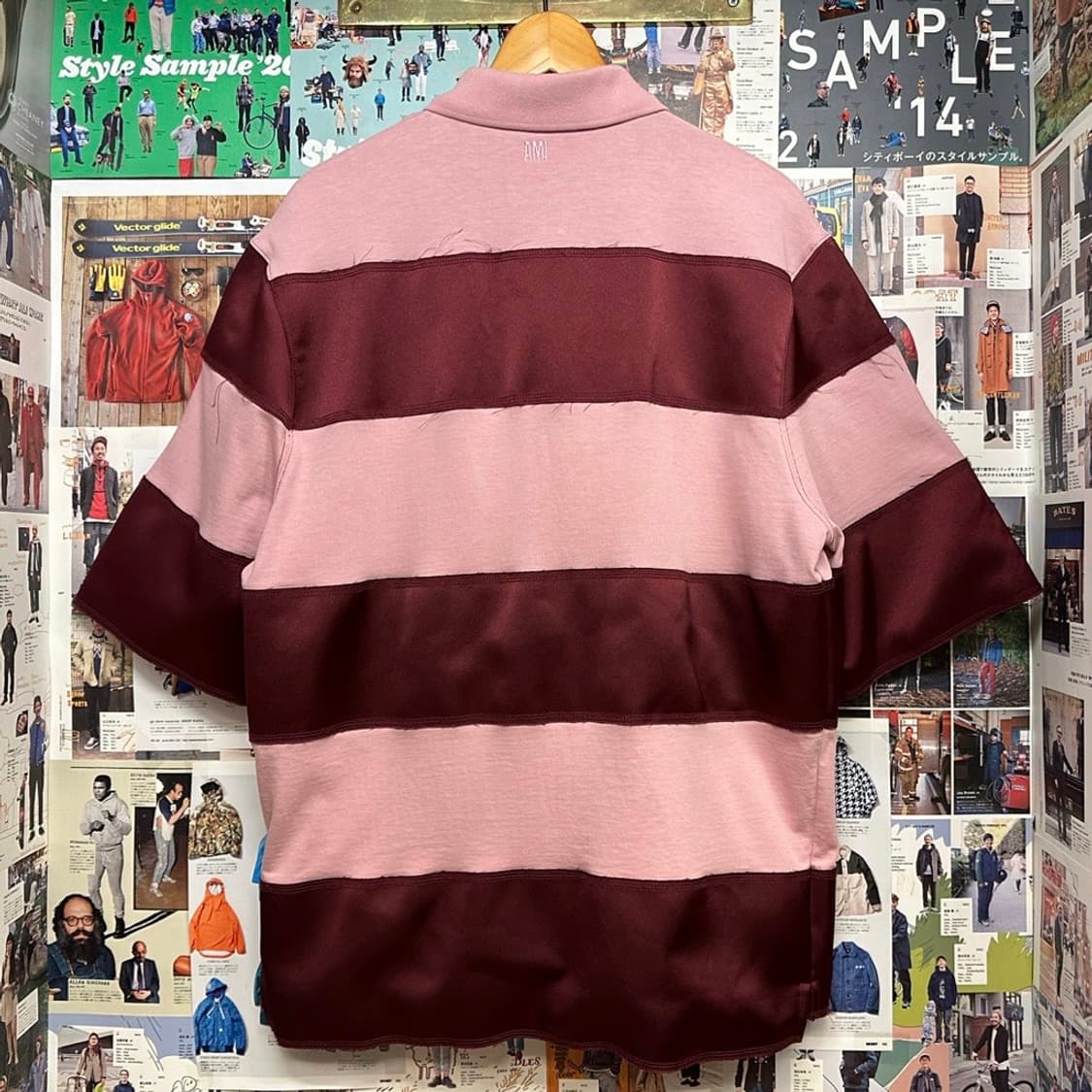 아미 22ss 스트라이프 폴로셔츠 상품이미지3