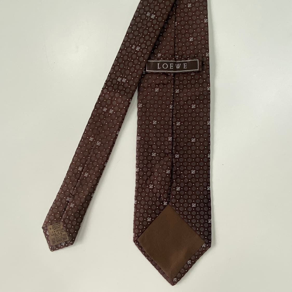 로에베(LOEWE) 모노그램 정품 명품넥타이 8.6cm 상품이미지3