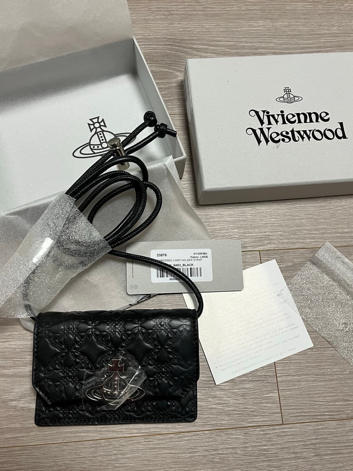 (새상품) 비비안웨스트우드 카드지갑 스트랩 상품이미지7