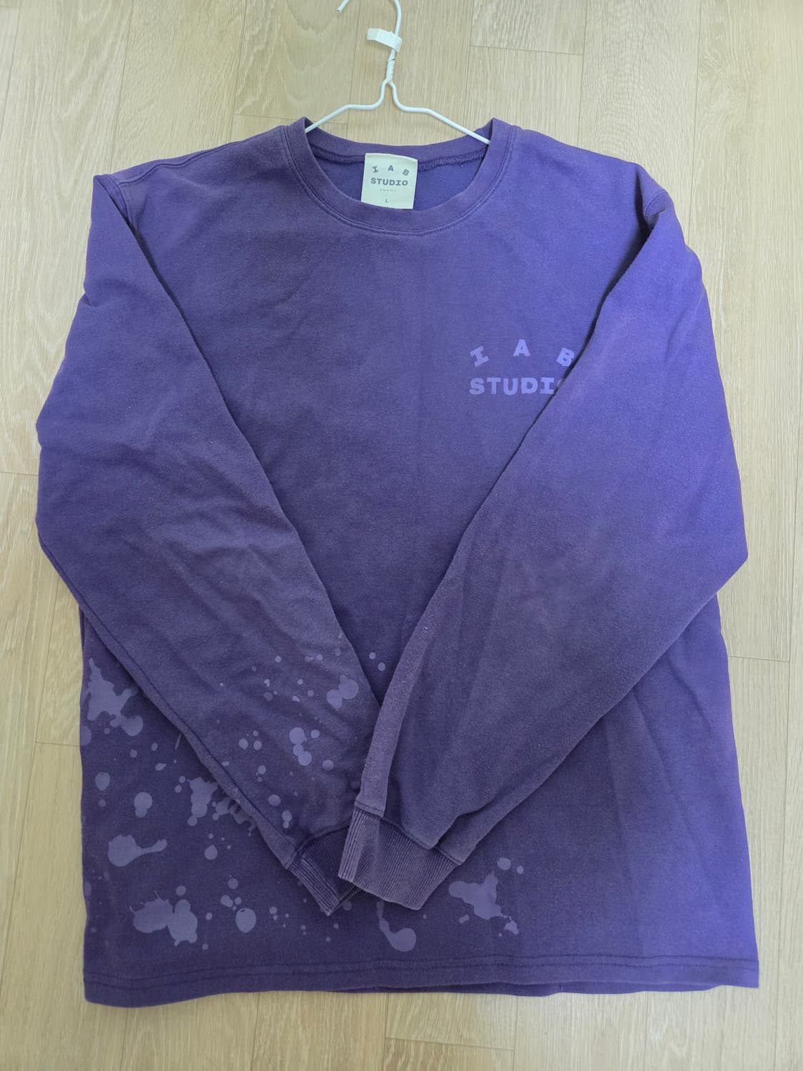 아이앱 롱슬리브 퍼플 L 상품이미지1