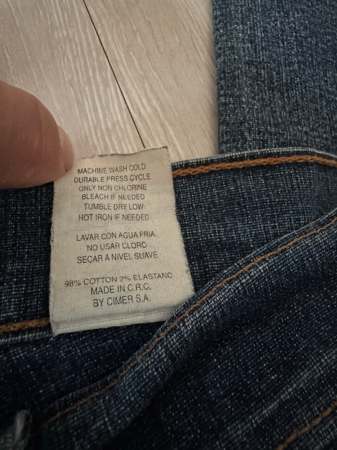 90s 리바이스 518 부츠컷 데님 청바지 상품이미지6