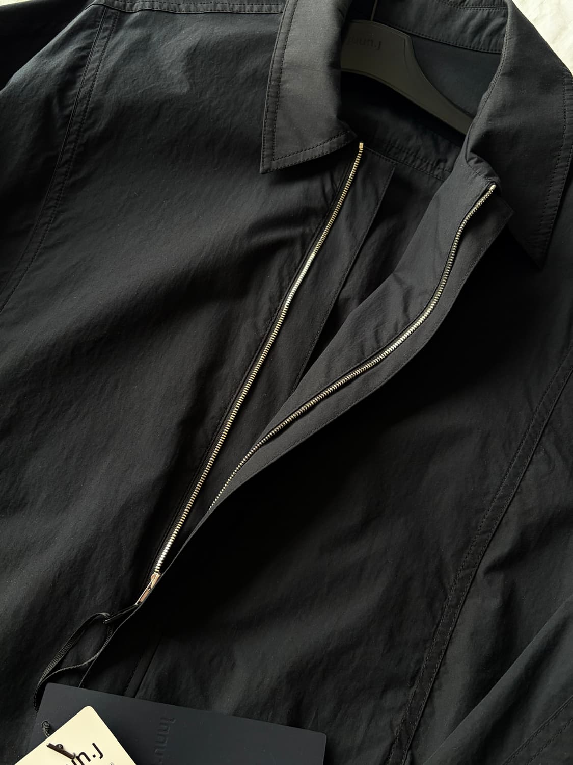 [50] 22ss 준지 코치 집업 셔츠 블랙 상품이미지6