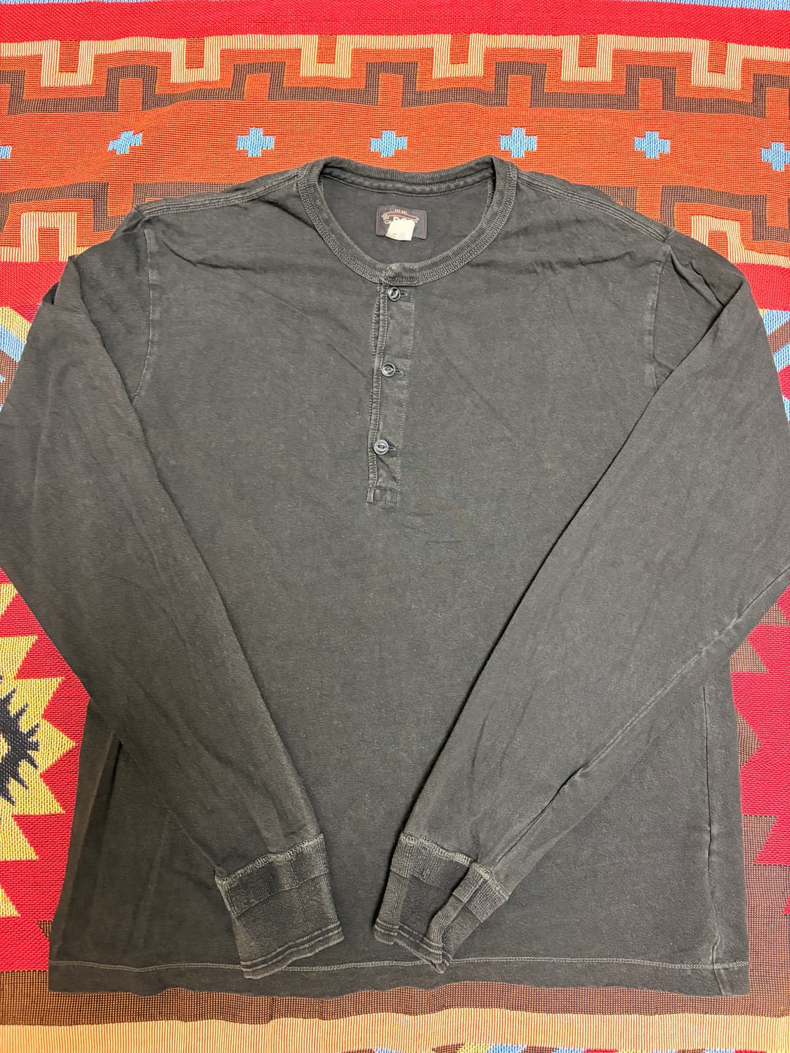 더블알엘 rrl 인디고저지 헨리넥 L 상품이미지1