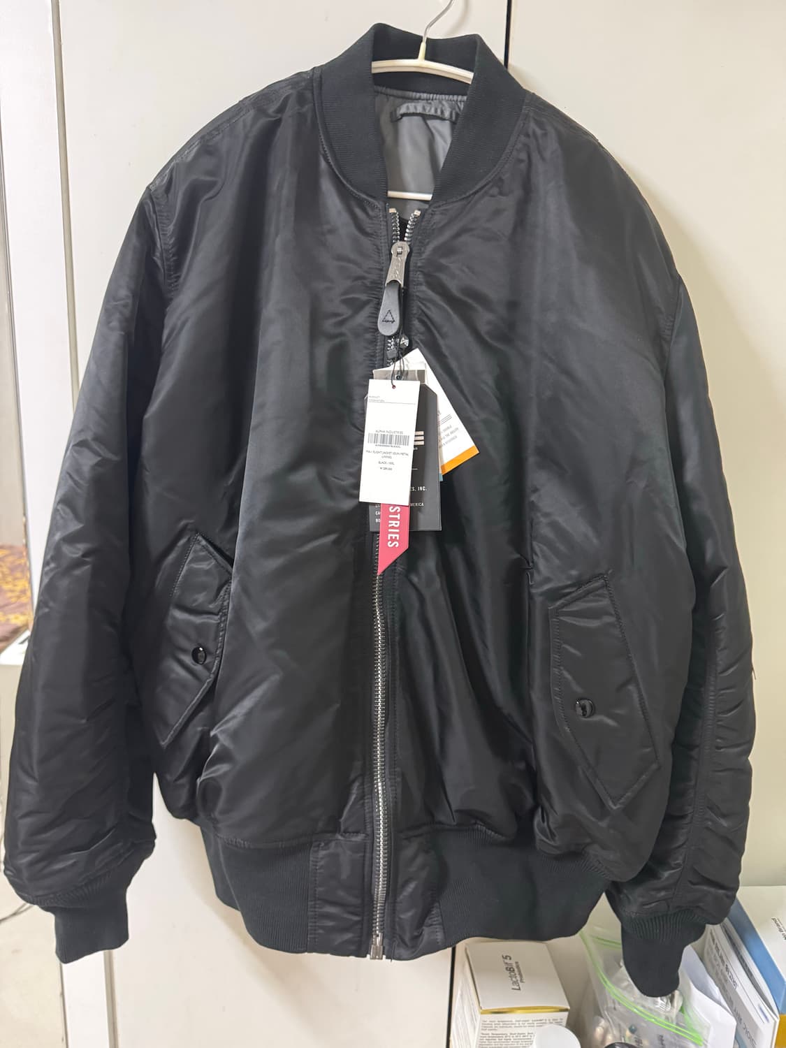 알파인더스트리 ma-1 블랙/건메탈 XXL 상품이미지1