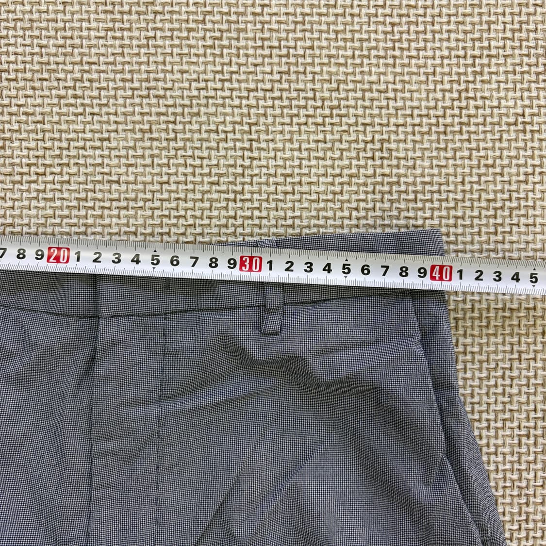 82-104 란찌 체크패턴 남성 슬랙스 바지 0602D1 상품이미지4