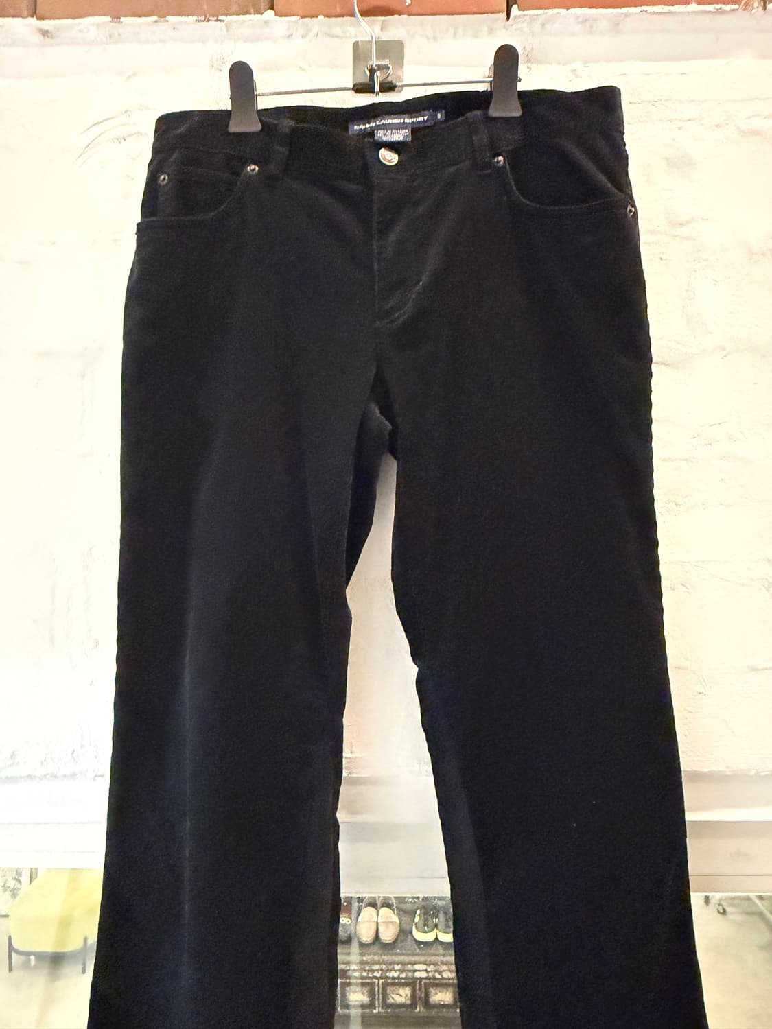 Ralph Lauren Sport 코듀로이 블랙 진 32 상품이미지3