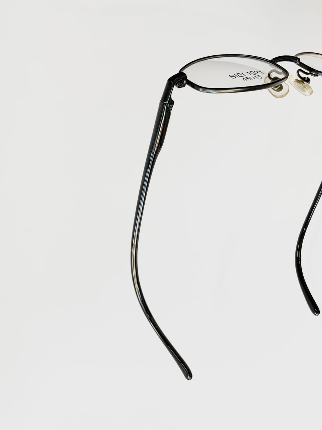 [픽키-588] (Small) 블랙 오벌 안경테 경량 메탈 소형 프레임 상품이미지5