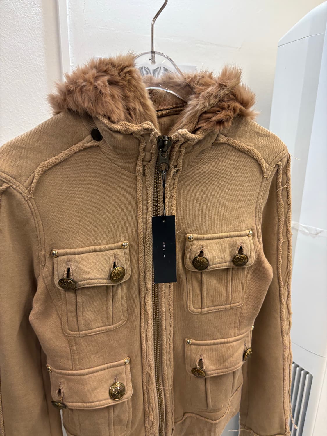 Grace Continental fur zip up jacket 상품이미지2